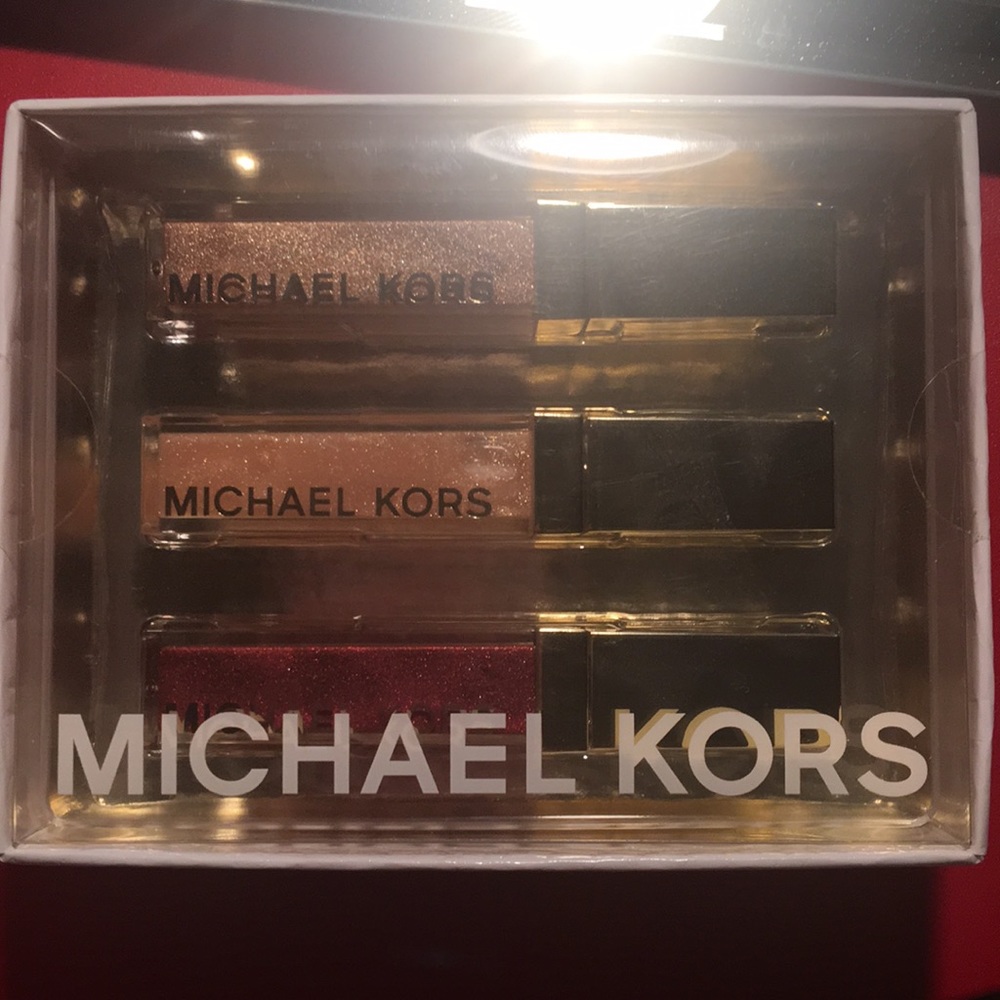 Michael  Kors holiday lip luster set